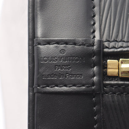アルマ エピ ノワール ハンドバッグ レザー ブラック ルイヴィトン バッグ LOUIS VUITTON