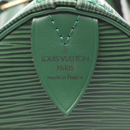 スピーディ25 エピ ボルネオグリーン ハンドバッグ レザー グリーン ルイヴィトン バッグ LOUIS VUITTON
