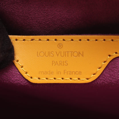 サンジャック エピ タッシリイエロー ハンドバッグ レザー イエロー ルイヴィトン バッグ LOUIS VUITTON
