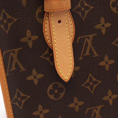 ポパンクール オ モノグラム ショルダーバッグ トートバッグ PVC レザー ブラウン ルイヴィトン バッグ LOUIS VUITTON