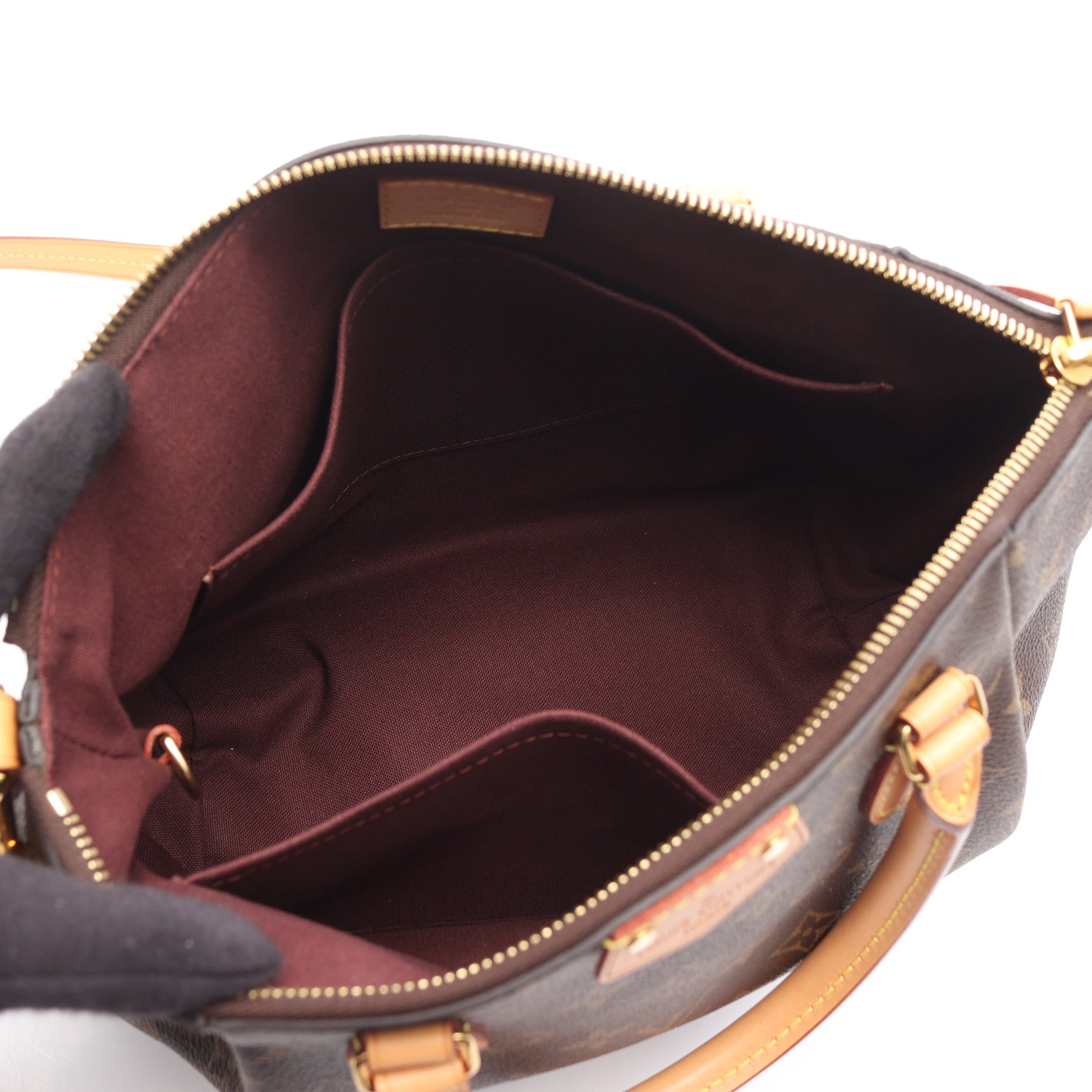 テュレンPM モノグラム ハンドバッグ PVC レザー ブラウン 2WAY ルイヴィトン バッグ LOUIS VUITTON