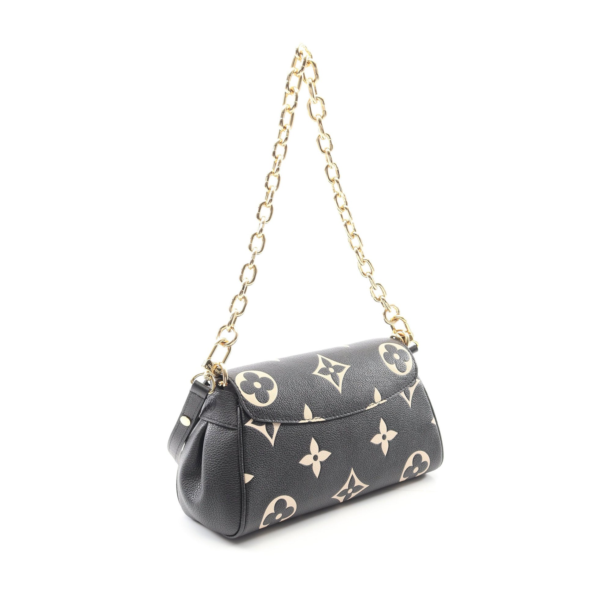 フェイボリットNM モノグラムジャイアント チェーンハンドバッグ レザー ブラック ベージュ 2WAY ルイヴィトン バッグ LOUIS VUITTON