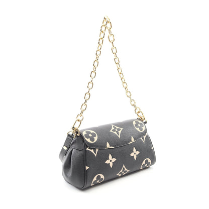 フェイボリットNM モノグラムジャイアント チェーンハンドバッグ レザー ブラック ベージュ 2WAY ルイヴィトン バッグ LOUIS VUITTON