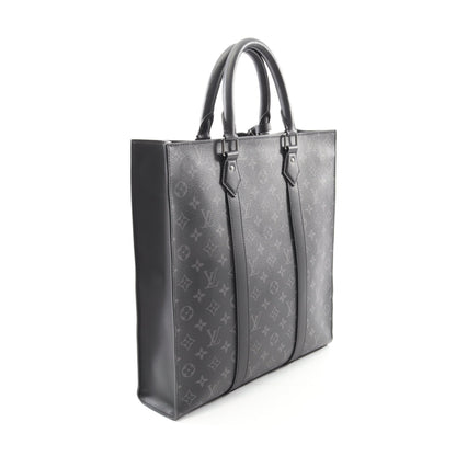 サックプラ モノグラムエクリプス ハンドバッグ トートバッグ PVC レザー ブラック 2WAY ルイヴィトン バッグ LOUIS VUITTON
