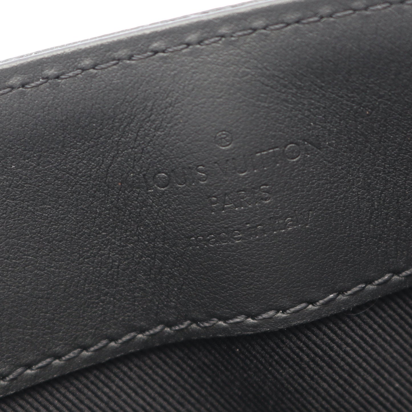 サックプラ モノグラムエクリプス ハンドバッグ トートバッグ PVC レザー ブラック 2WAY ルイヴィトン バッグ LOUIS VUITTON