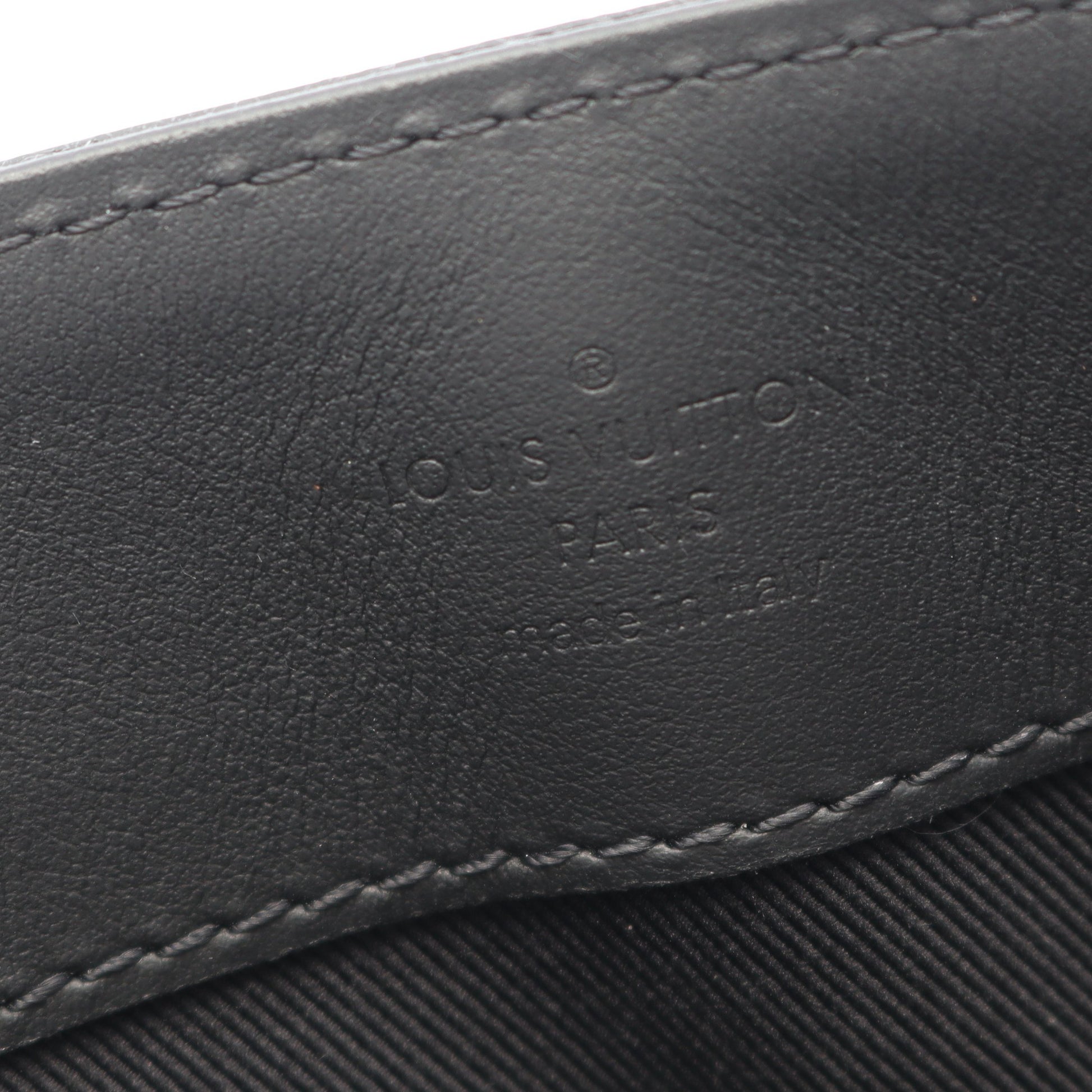サックプラ モノグラムエクリプス ハンドバッグ トートバッグ PVC レザー ブラック 2WAY ルイヴィトン バッグ LOUIS VUITTON