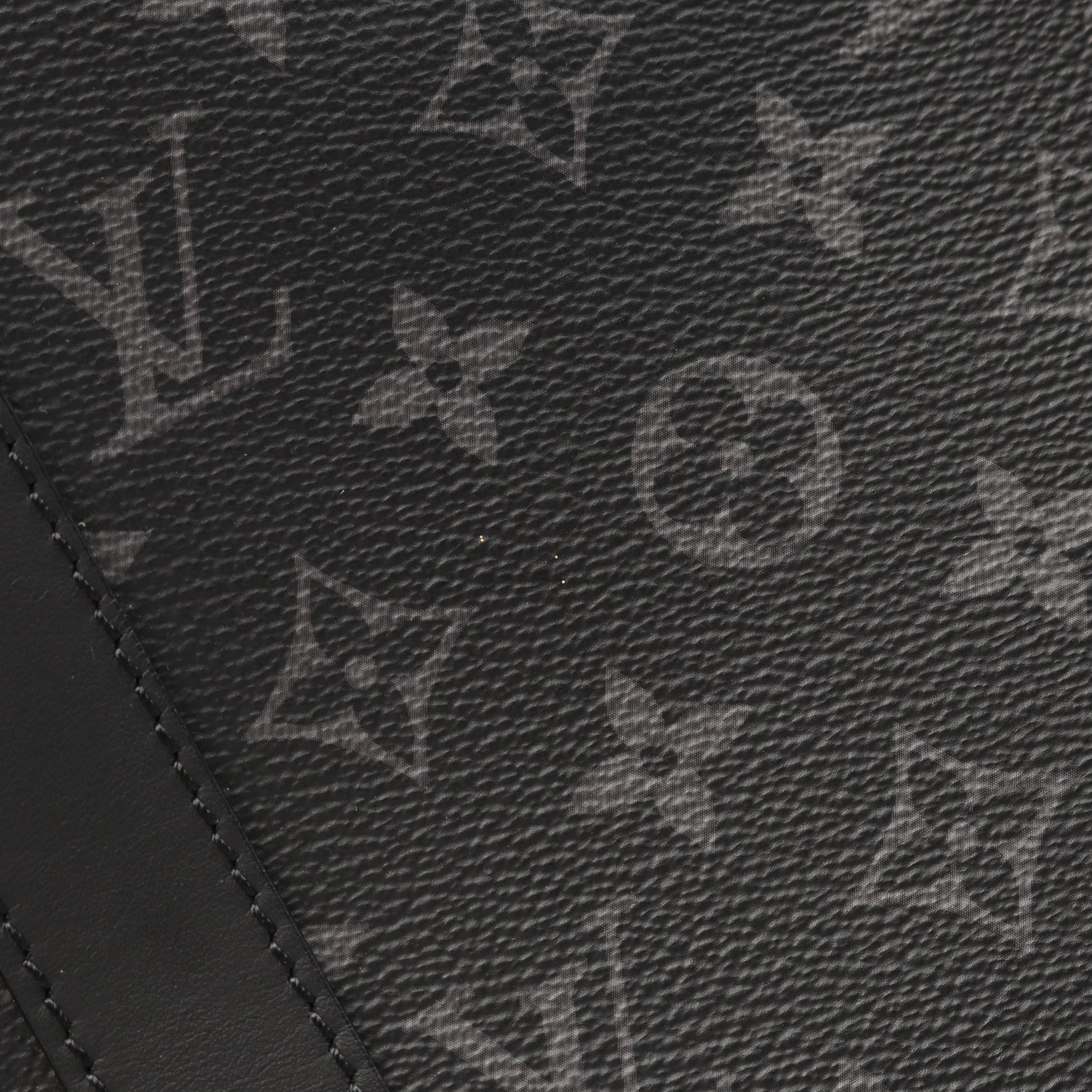 サックプラ モノグラムエクリプス ハンドバッグ トートバッグ PVC レザー ブラック 2WAY ルイヴィトン バッグ LOUIS VUITTON