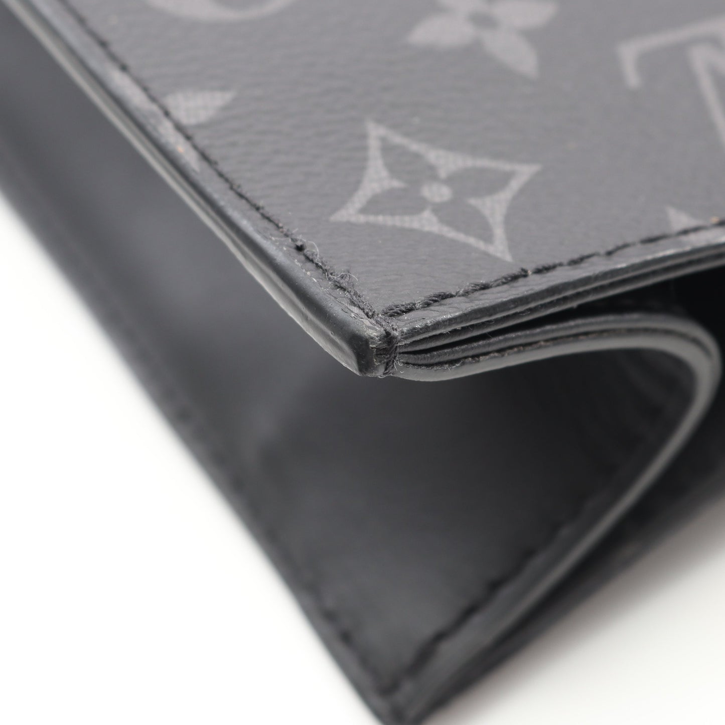 サックプラ モノグラムエクリプス ハンドバッグ トートバッグ PVC レザー ブラック 2WAY ルイヴィトン バッグ LOUIS VUITTON