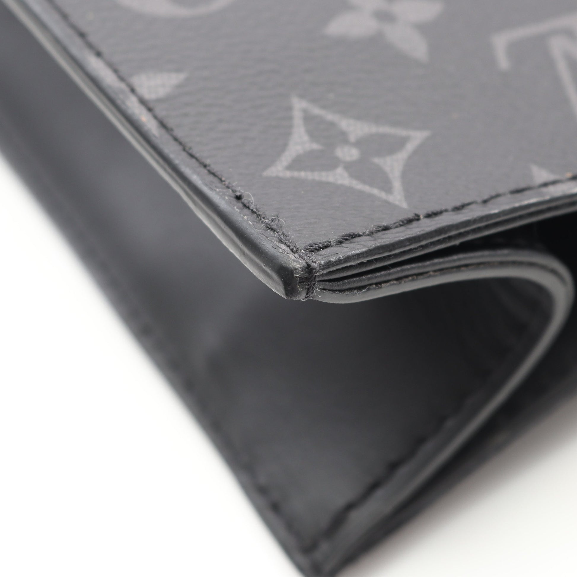 サックプラ モノグラムエクリプス ハンドバッグ トートバッグ PVC レザー ブラック 2WAY ルイヴィトン バッグ LOUIS VUITTON