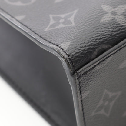 サックプラ モノグラムエクリプス ハンドバッグ トートバッグ PVC レザー ブラック 2WAY ルイヴィトン バッグ LOUIS VUITTON