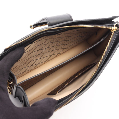 トランククラッチ モノグラムリバース ショルダーバッグ PVC レザー ブラウン ブラック ルイヴィトン バッグ LOUIS VUITTON