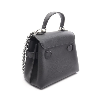 ロックミー エヴァーミニ ハンドバッグ レザー ブラック 2WAY ルイヴィトン バッグ LOUIS VUITTON
