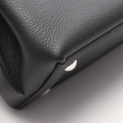 ロックミー エヴァーミニ ハンドバッグ レザー ブラック 2WAY ルイヴィトン バッグ LOUIS VUITTON