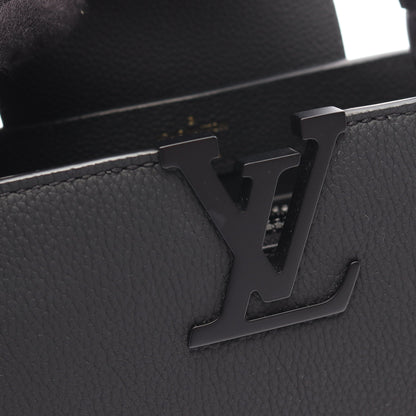 カプシーヌEW MINI ハンドバッグ レザー ブラック 2WAY ルイヴィトン バッグ LOUIS VUITTON