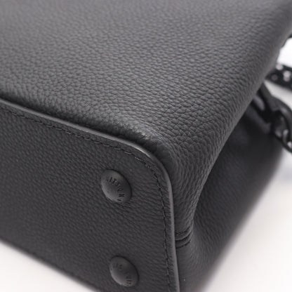 カプシーヌEW MINI ハンドバッグ レザー ブラック 2WAY ルイヴィトン バッグ LOUIS VUITTON