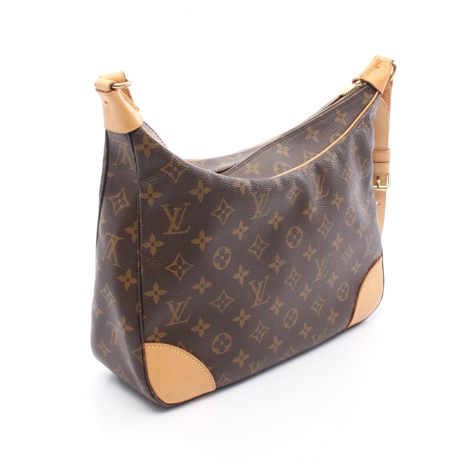 ブローニュPM モノグラム ショルダーバッグ PVC レザー ブラウン ルイヴィトン バッグ LOUIS VUITTON