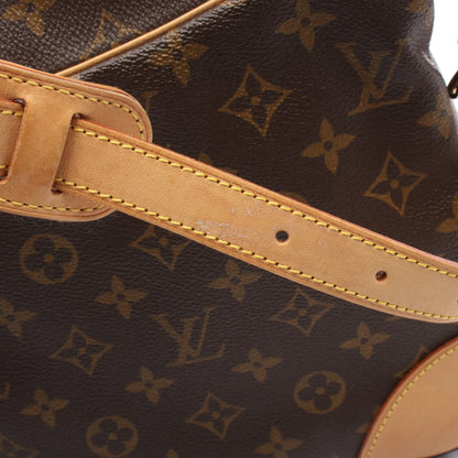 ブローニュPM モノグラム ショルダーバッグ PVC レザー ブラウン ルイヴィトン バッグ LOUIS VUITTON