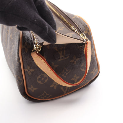 ドップキット モノグラム ポーチ PVC レザー ブラウン ルイヴィトン 財布・小物 LOUIS VUITTON