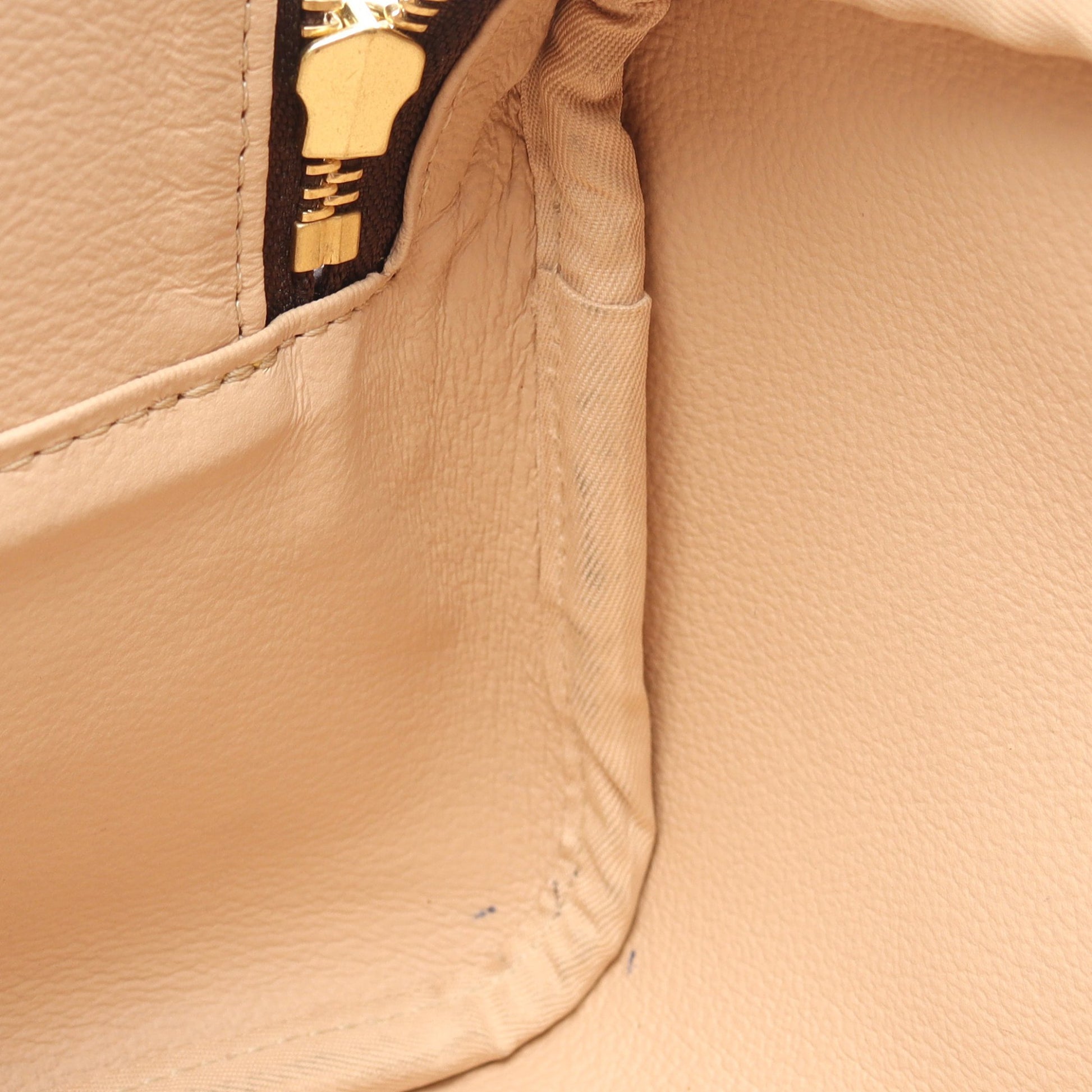 ドップキット モノグラム ポーチ PVC レザー ブラウン ルイヴィトン 財布・小物 LOUIS VUITTON