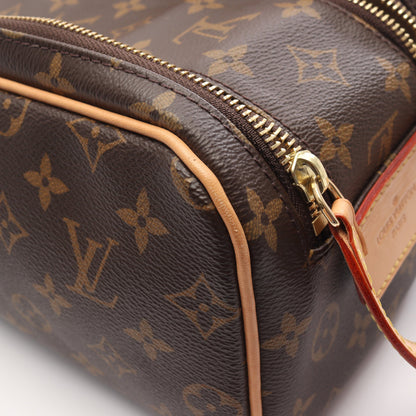 ドップキット モノグラム ポーチ PVC レザー ブラウン ルイヴィトン 財布・小物 LOUIS VUITTON