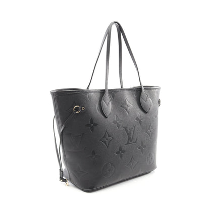 ネヴァーフルMM モノグラムアンプラント ノワール ショルダーバッグ トートバッグ レザー ブラック ルイヴィトン バッグ LOUIS VUITTON