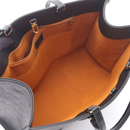 オンザゴーGM モノグラムアンプラント ノワール ショルダーバッグ トートバッグ レザー ブラック 2WAY ルイヴィトン バッグ LOUIS VUITTON