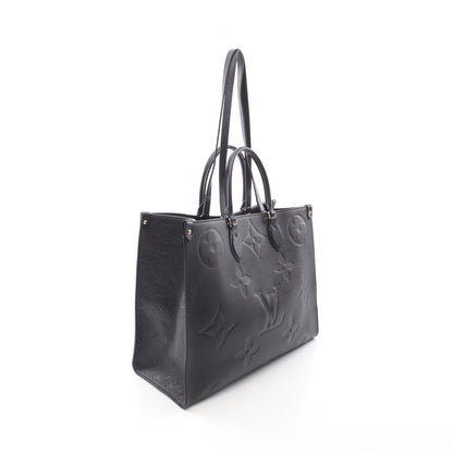 オンザゴーGM モノグラムアンプラント ノワール ショルダーバッグ トートバッグ レザー ブラック 2WAY ルイヴィトン バッグ LOUIS VUITTON