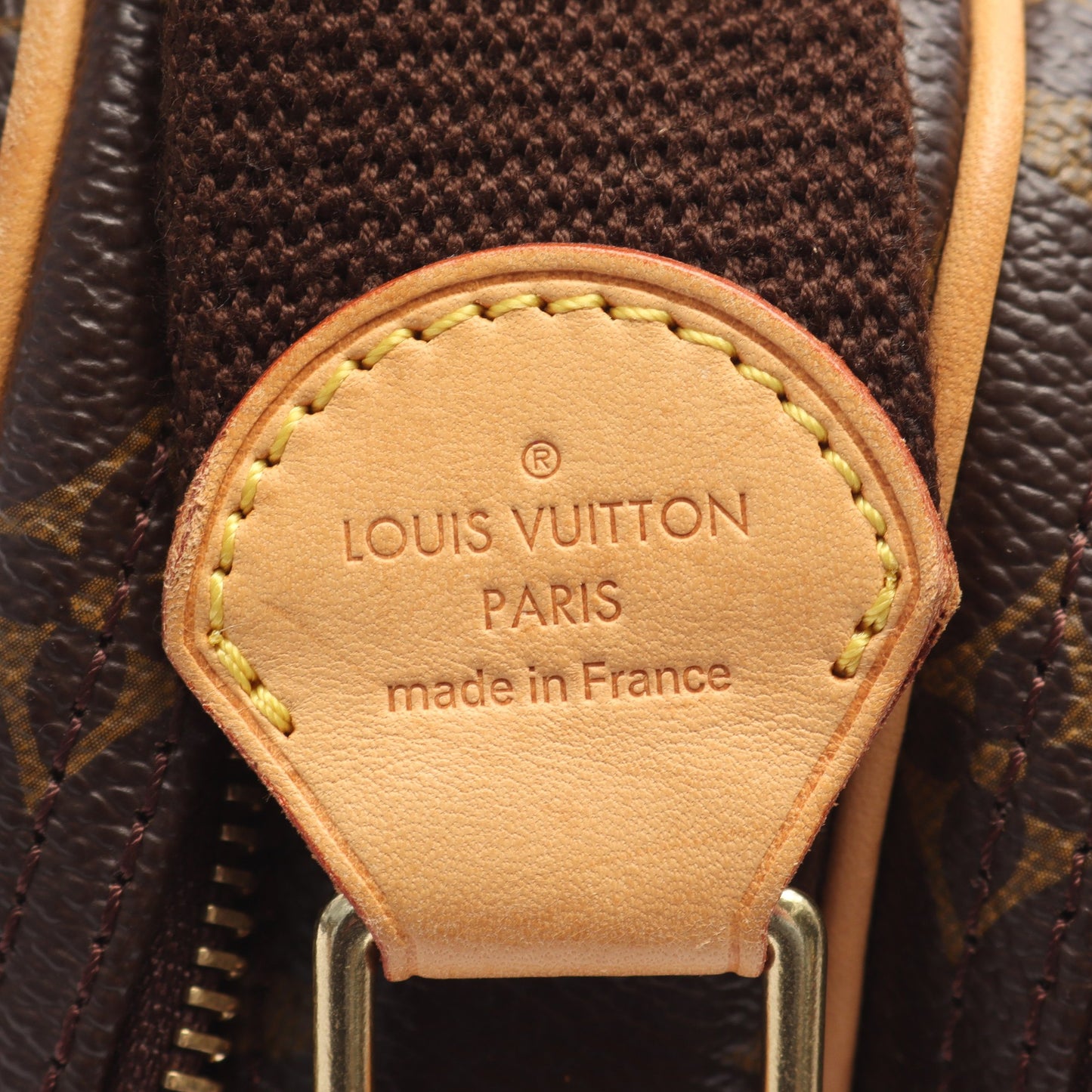 リポーターPM モノグラム ショルダーバッグ PVC レザー ブラウン ルイヴィトン バッグ LOUIS VUITTON