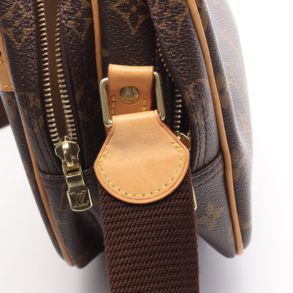 リポーターPM モノグラム ショルダーバッグ PVC レザー ブラウン ルイヴィトン バッグ LOUIS VUITTON