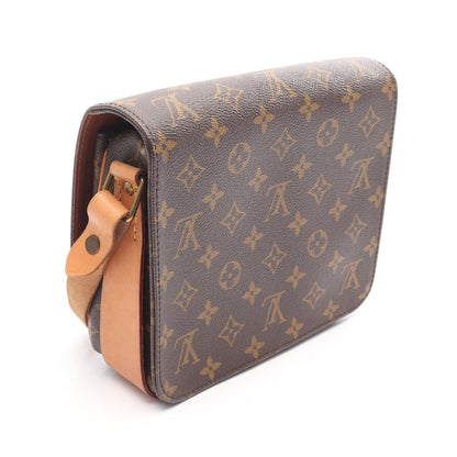 カルトシエールMM モノグラム ショルダーバッグ PVC レザー ブラウン ルイヴィトン バッグ LOUIS VUITTON