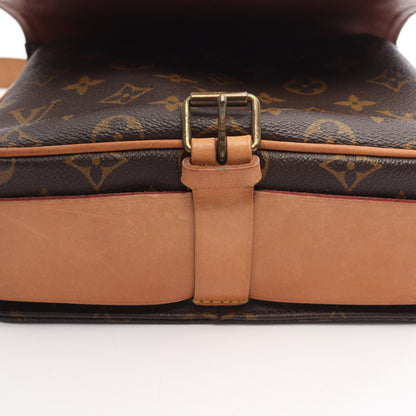 カルトシエールMM モノグラム ショルダーバッグ PVC レザー ブラウン ルイヴィトン バッグ LOUIS VUITTON