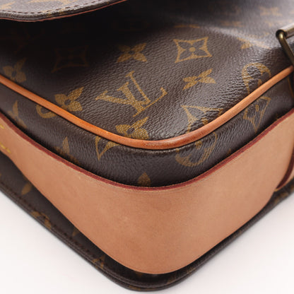 カルトシエールMM モノグラム ショルダーバッグ PVC レザー ブラウン ルイヴィトン バッグ LOUIS VUITTON
