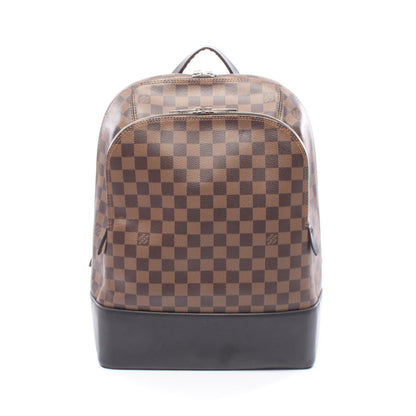 ジェイク ダミエエベヌ バックパック リュックサック PVC レザー ブラウン ルイヴィトン バッグ LOUIS VUITTON