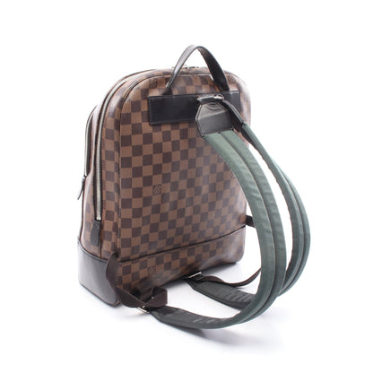 ジェイク ダミエエベヌ バックパック リュックサック PVC レザー ブラウン ルイヴィトン バッグ LOUIS VUITTON