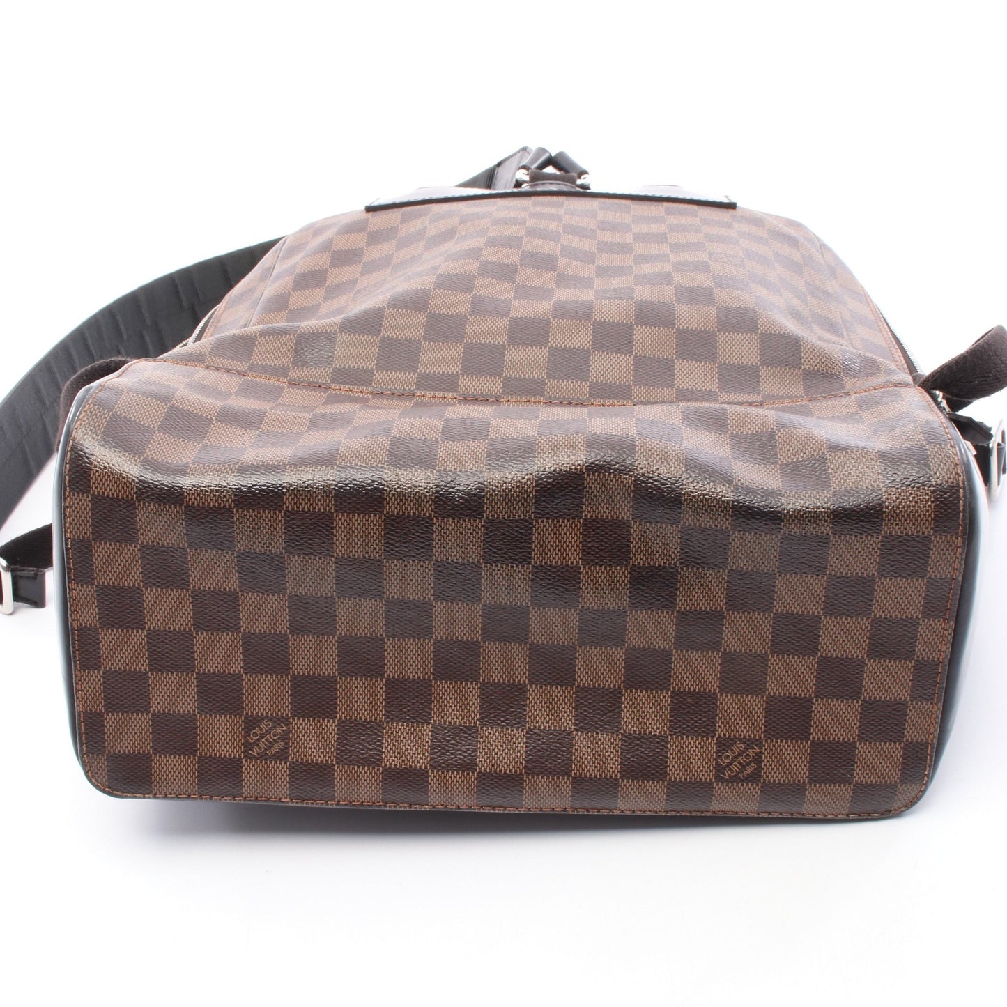 ジェイク ダミエエベヌ バックパック リュックサック PVC レザー ブラウン ルイヴィトン バッグ LOUIS VUITTON
