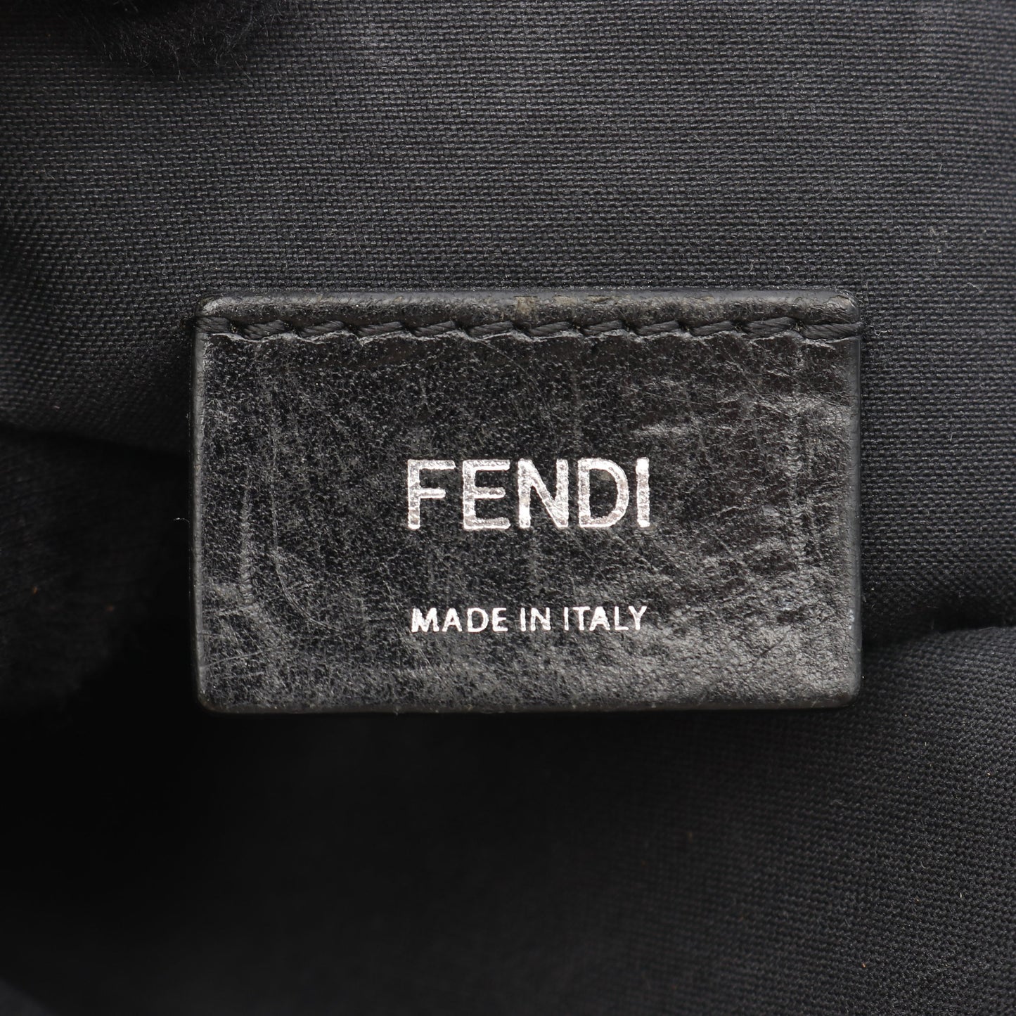 ズッカ ボディバッグ PVC レザー ブラック ブラウン レッド フェンディ バッグ FENDI