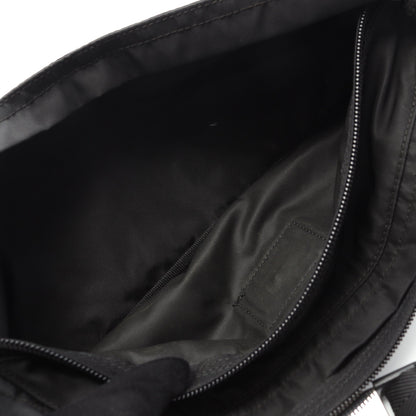 ボディバッグ ウエストバッグ ナイロン ブラック 三角プレート プラダ バッグ PRADA