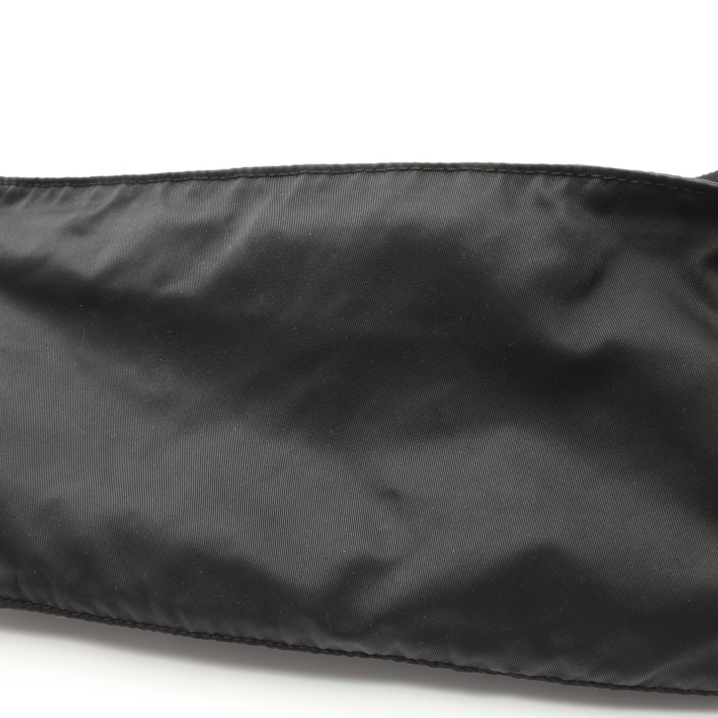 ボディバッグ ウエストバッグ ナイロン ブラック 三角プレート プラダ バッグ PRADA