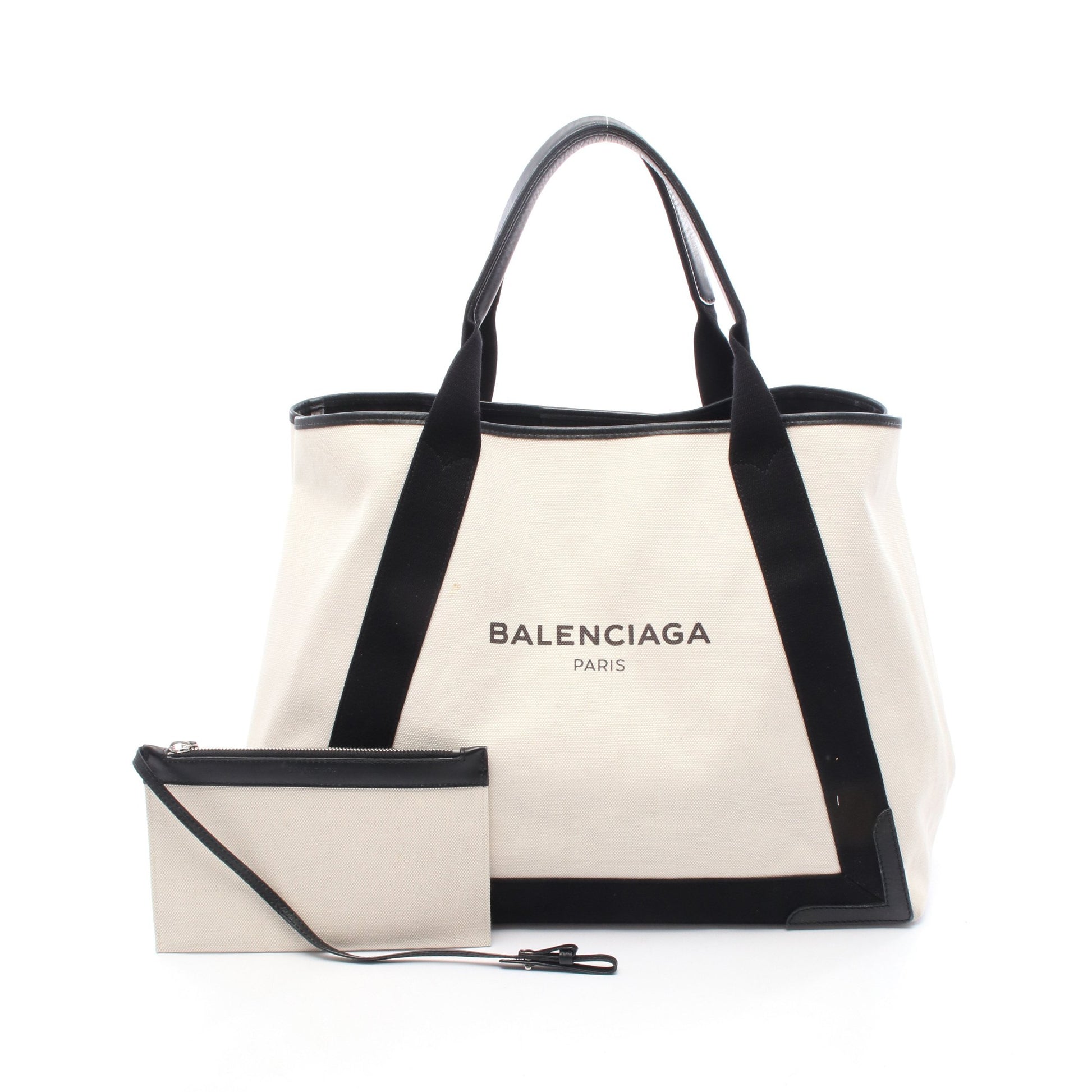 NAVY CABAS ネイビーカバ M ハンドバッグ トートバッグ キャンバス 