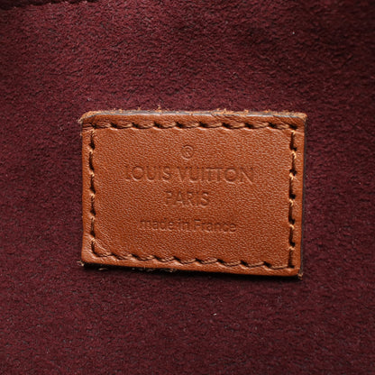 グリニッジ ダミエエベヌ ハンドバッグ PVC レザー ブラウン ルイヴィトン バッグ LOUIS VUITTON