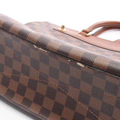 グリニッジ ダミエエベヌ ハンドバッグ PVC レザー ブラウン ルイヴィトン バッグ LOUIS VUITTON