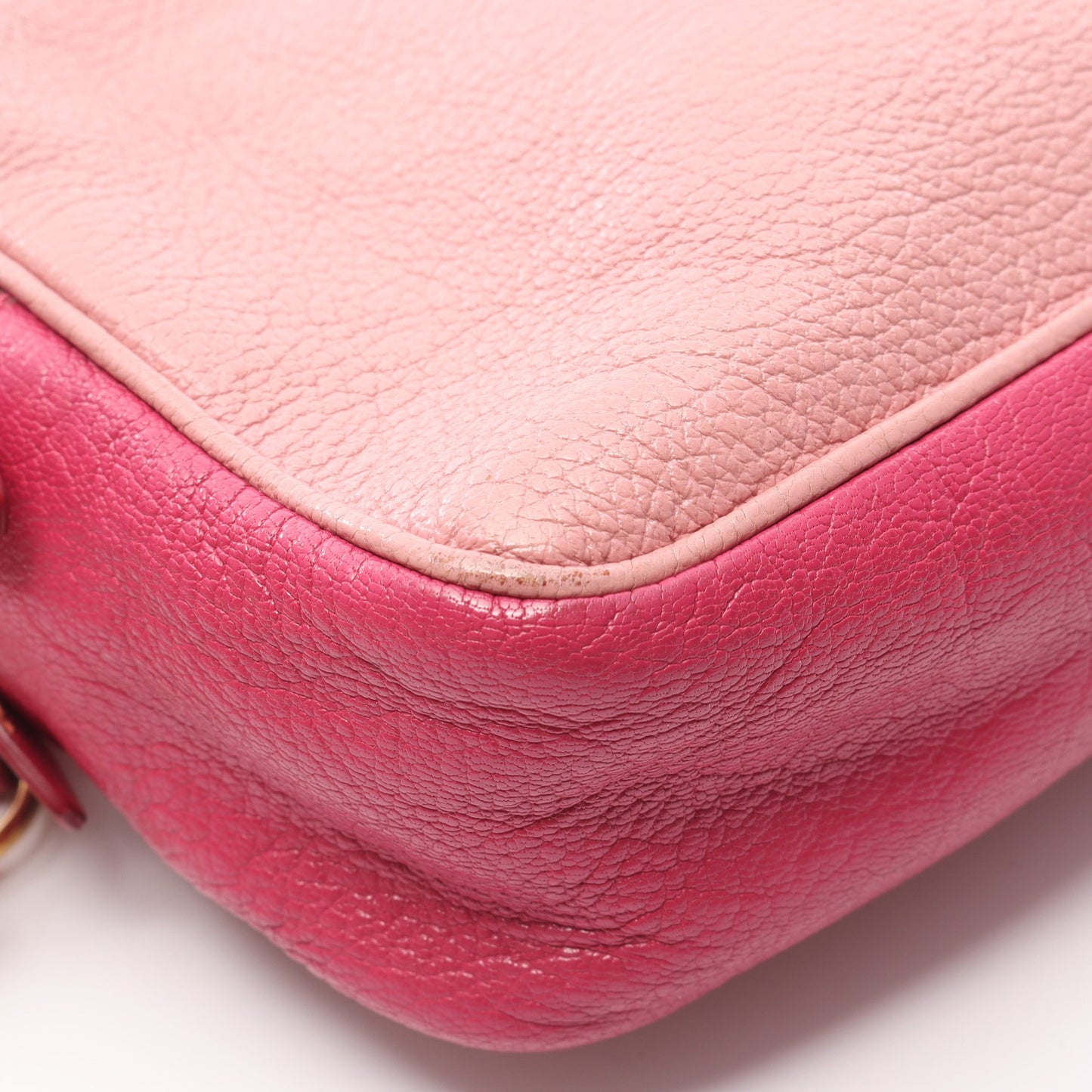 MADRAS マドラス ショルダーバッグ レザー ピンク ピンクパープル バッグ miu miu