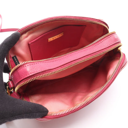 MADRAS マドラス ショルダーバッグ レザー ピンク ピンクパープル バッグ miu miu