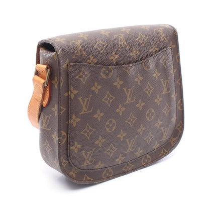 サンクルーGM モノグラム ショルダーバッグ PVC レザー ブラウン ルイヴィトン バッグ LOUIS VUITTON