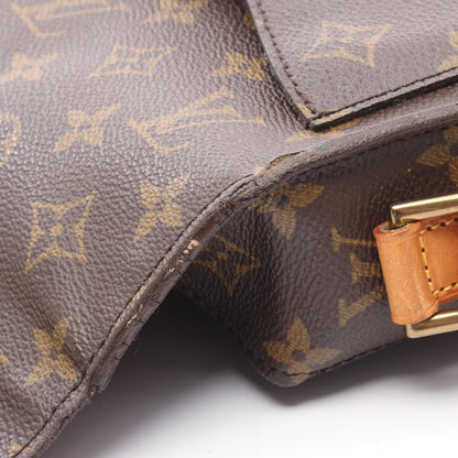 サンクルーGM モノグラム ショルダーバッグ PVC レザー ブラウン ルイヴィトン バッグ LOUIS VUITTON