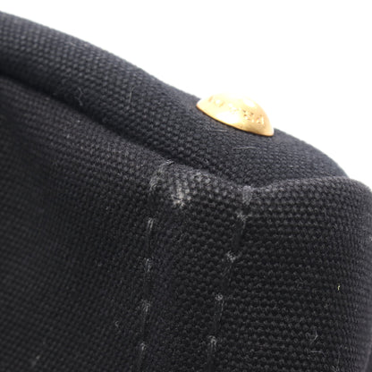 CANAPA カナパ ハンドバッグ トートバッグ キャンバス ブラック プラダ バッグ PRADA