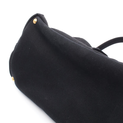 CANAPA カナパ ハンドバッグ トートバッグ キャンバス ブラック プラダ バッグ PRADA