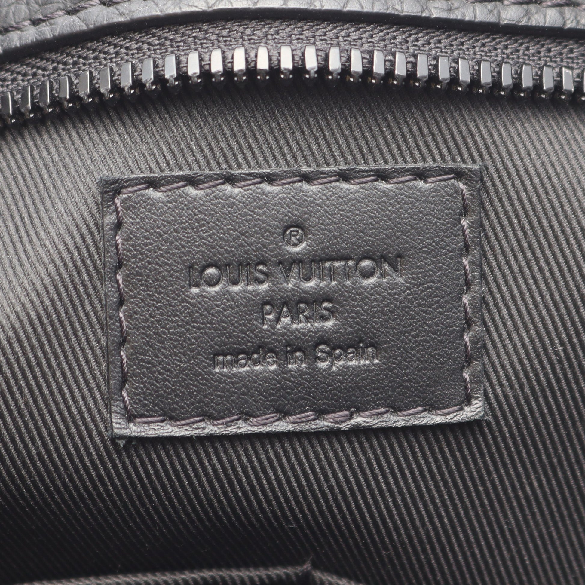 クリストファートート ハンドバッグ トートバッグ レザー ブラック 2WAY ルイヴィトン バッグ LOUIS VUITTON