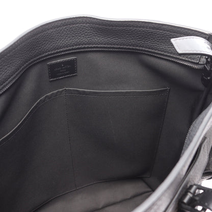 クリストファートート ハンドバッグ トートバッグ レザー ブラック 2WAY ルイヴィトン バッグ LOUIS VUITTON