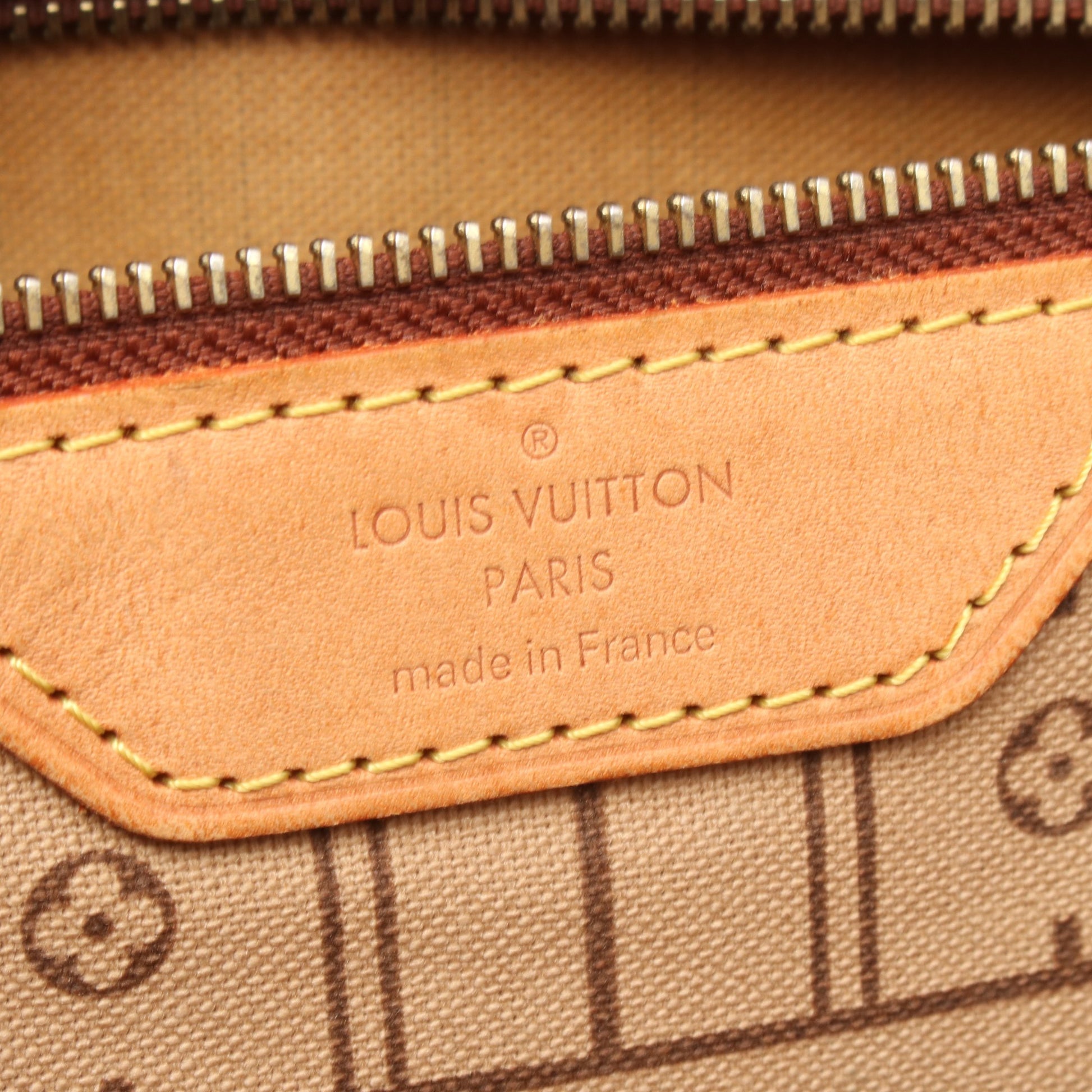 ネヴァーフルMM モノグラム ショルダーバッグ トートバッグ PVC レザー ブラウン ルイヴィトン バッグ LOUIS VUITTON